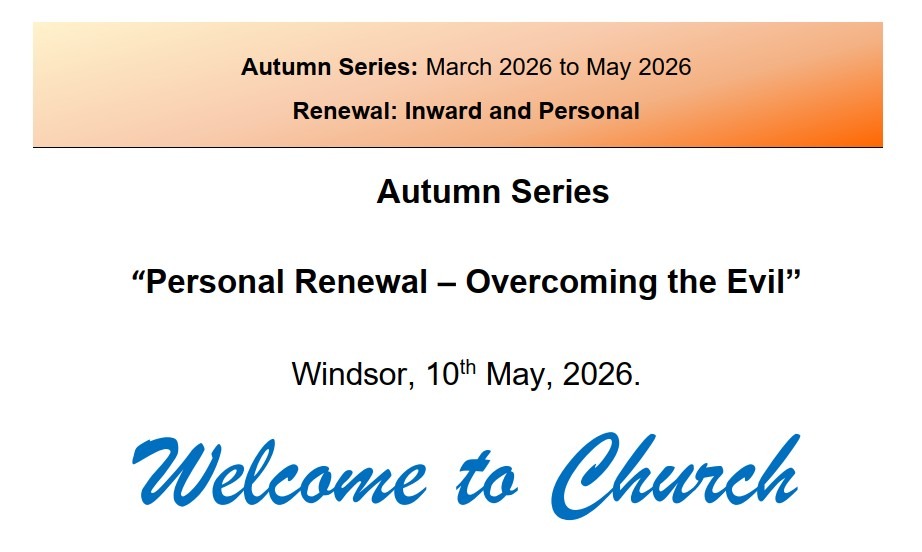 Renewal – Overcoming The Evil